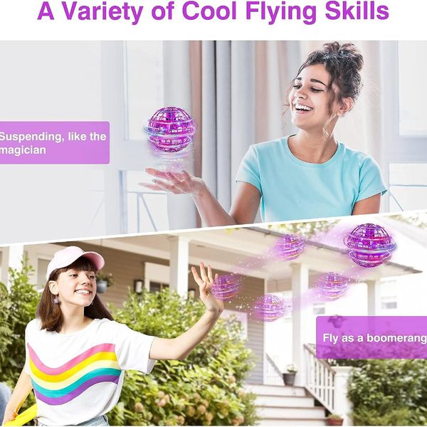 Aerolight 360™ Esfera Voladora Con Luces Led