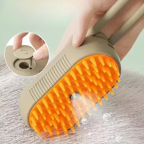 PetSteam Care™ Cepillo de Vapor para Gatos y Perros