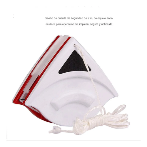 TriGlass Pro™ Limpiador Vidrios Magnético Triangular