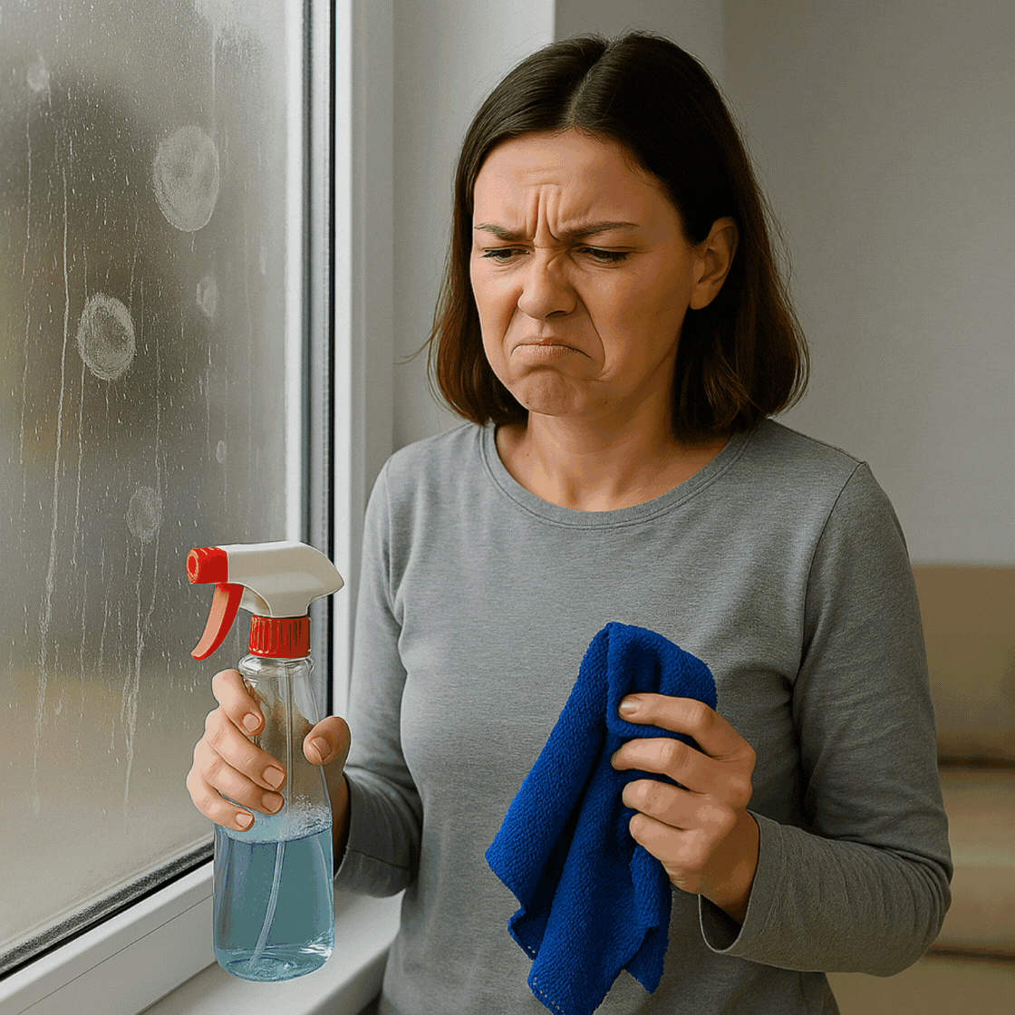 TriGlass Pro™ Limpiador Vidrios Magnético Triangular